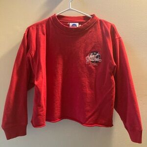 Vintage 1991 Planet Hollywood Red Sweatshirt